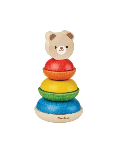 Stohovanie - medveď PlanToys