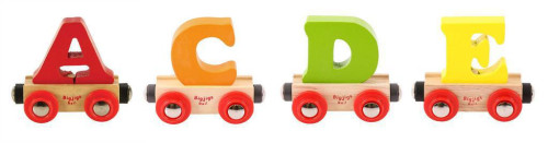 Vagónik drevenej vláčikodráhy Bigjigs Rail