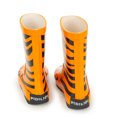 Detské čižmy Tiger oranžová Pidilidi