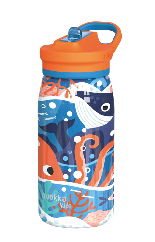 Nerezová termofľaša s náustkom Pop Kids 445 ml Quokka