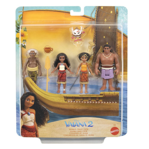 Malá bábika Vaiana a kamaráti Mattel
