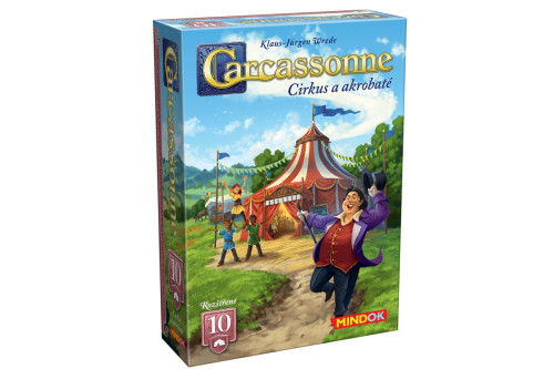 Carcassonne 10. rozšírenie: Cirkus a akrobaté (2025)