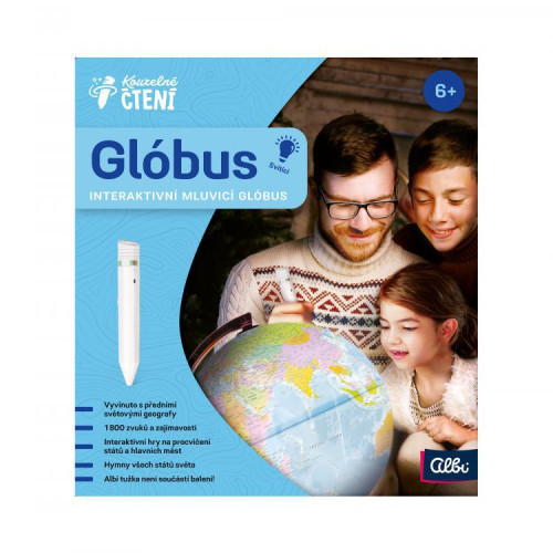 Kúzelné čítanie Hovoriaci Glóbus 4.0