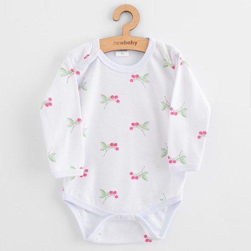 Dojčenské body Classic II malina New Baby