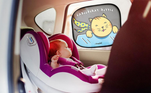 Babypack Slnečná clona do auta 2 ks