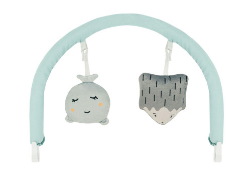 Vibračné lehátko s melódiami Glossy MoMi