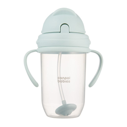 Hrnček nevylievací so slamkou a závažím 270 ml Canpol babies
