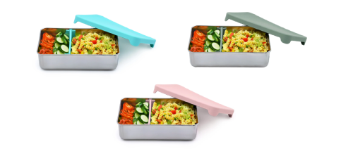 Nerezový Bento box 740 ml so silikónovým vekom Melii