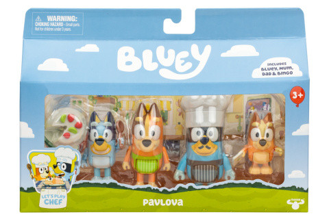 Čas na dezert Pavlova pre deti Bluey