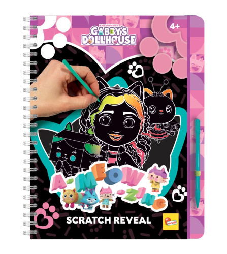 Scretch reveal Gabby's Dollhouse
