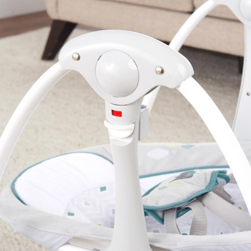 Hojdačka konvertibilná vibrujúca s melódiou Nash 2 v 1, 0 m+ do 9 kg Ingenuity
