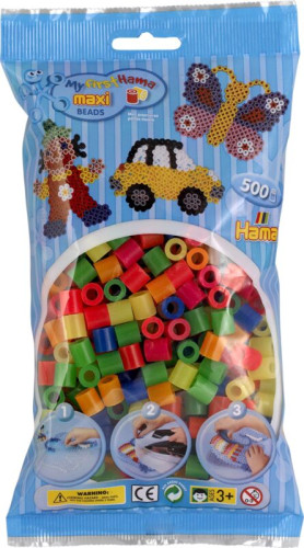 Zažehľovacie korálky 500 ks Maxi H8472 Hama
