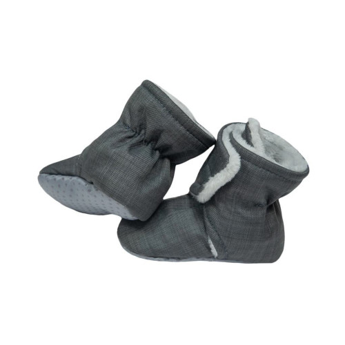 Capáčky barefoot Softshell Lamb Grey Esito