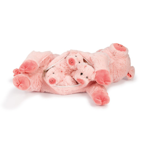 Prasiatko s mamičkou - plyšová hračka Cozy Noxxiez