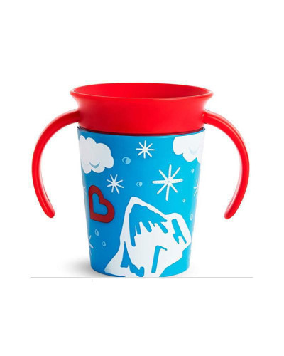 Munchkin - Juniorský hrnček WildLove 360 ° s uškami 177 ml