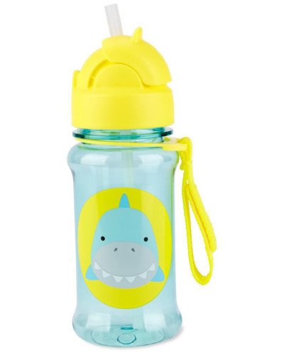 Zoo tritan Fľaša so slamkou 355 ml 12m+ Skip hop