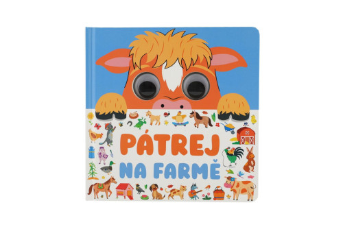 Knižka Pátraj na farme 20 x 20 x 1,5 cm