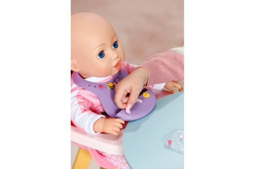 Podbradník s nacvakávacími ozdobami BABY born