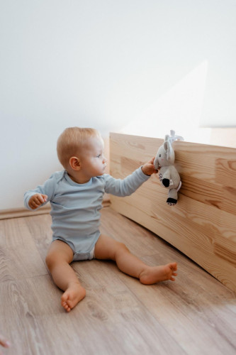 Naťahovací hrací strojček plyš 30 cm záves na postieľku/kočík Babyted