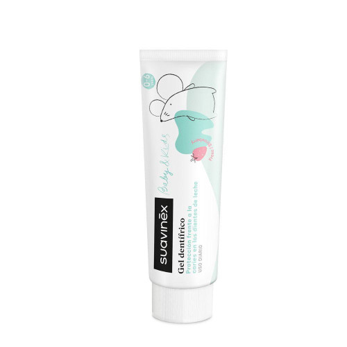 Detská zubná pasta Baby/Kids s jahodovou príchuťou - 50 ml Suavinex