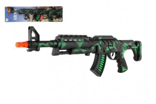 Samopal iskriace ARMY na zotrvačník 62 cm