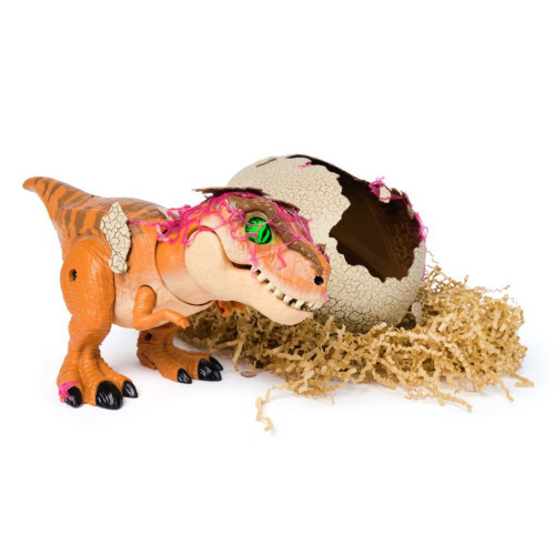 Dino interaktívne T-rex liahnuce sa z vajcia