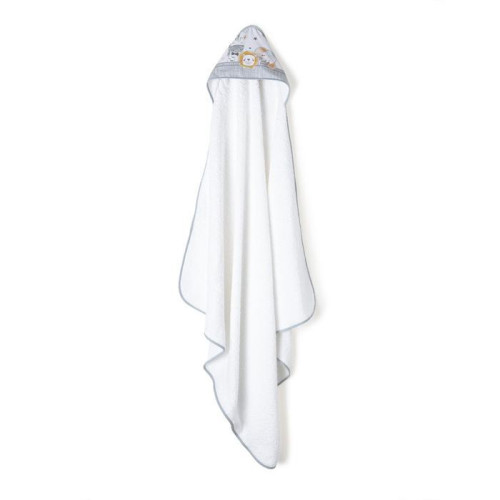 Set froté osuška 100 x 100 cm Interbaby Sloník + prítulka