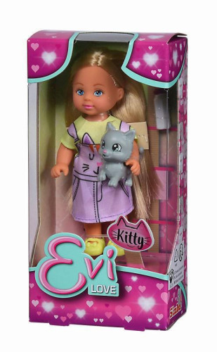 Bábika Evička Kitty
