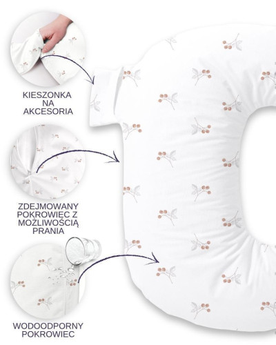 Polohovací vankúš MiniRelax jersey 150 cm Babymatex