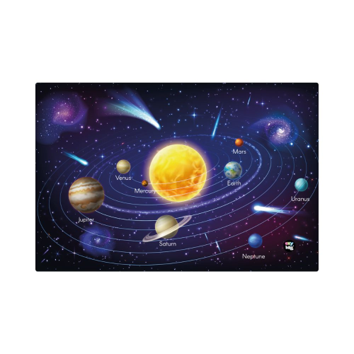 Podložka na stôl PP 60x40 cm Planets