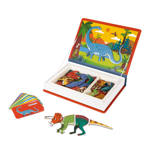 Magnetická kniha Magnetibook Dinosaury Janod