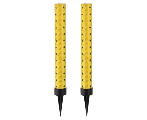 Fontány na tortu zlaté 12 cm 2 ks