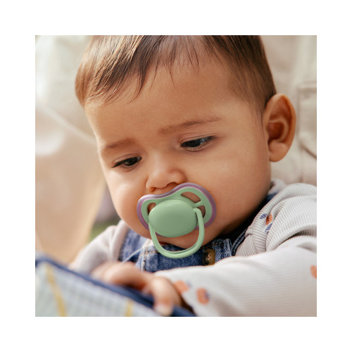 Cumlík Ultra air ružová/zelená 6-18 m dievča 2 ks Philips Avent