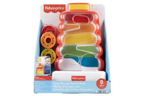 Veža s prepadávajúcimi krúžkami Fisher Price