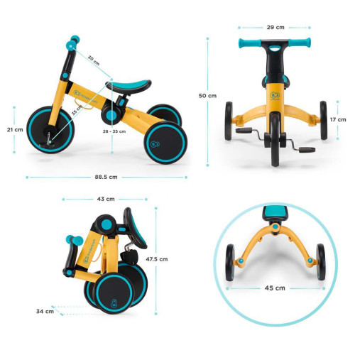 Trojkolka 4TRIKE Kinderkraft