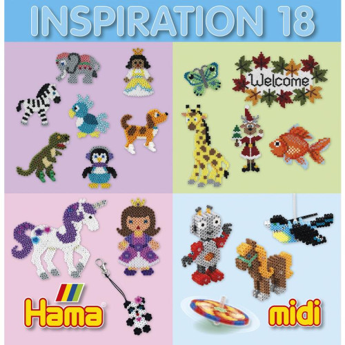 Inšpiratívna knižka 18 Hama MIDI