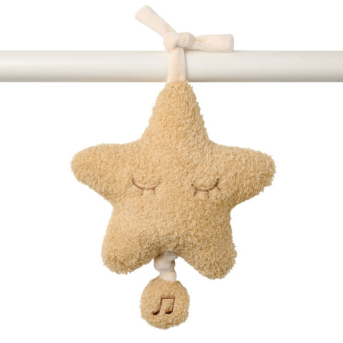 Hračka hudobná Teddy hviezdička Nattou 25 cm, 0 m+