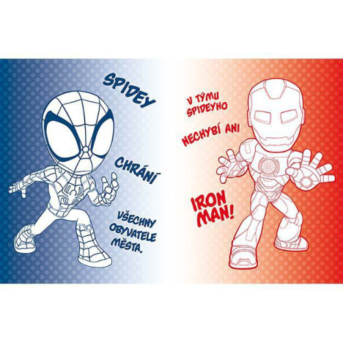 Maľovanky s tetovaním Spidey