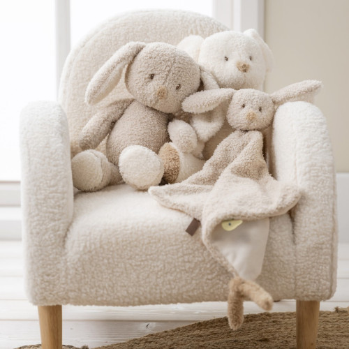 Hračka plyšová Teddy zajačik 34 cm Nattou