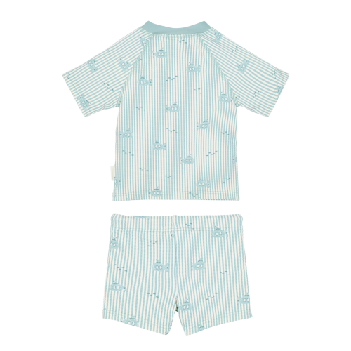 Plavky krátky rukáv 2-dielne Ocean Adventure Little Dutch