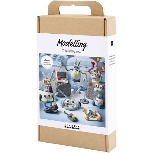 Kreatívna sada Craft Kit Modelling Robot Creativ Company