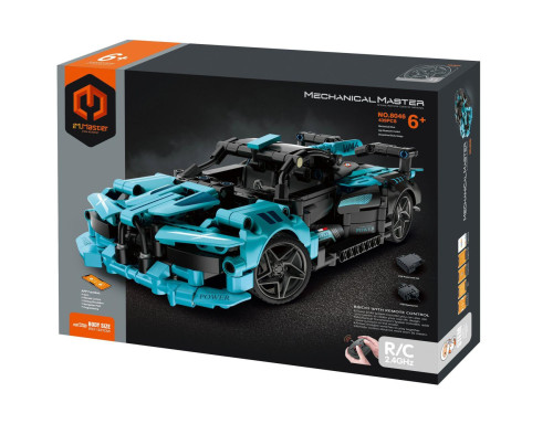 Stavebnica iM.MASTER programovacie auto RC plast 2,4 GHz 439 dielikov na batérie