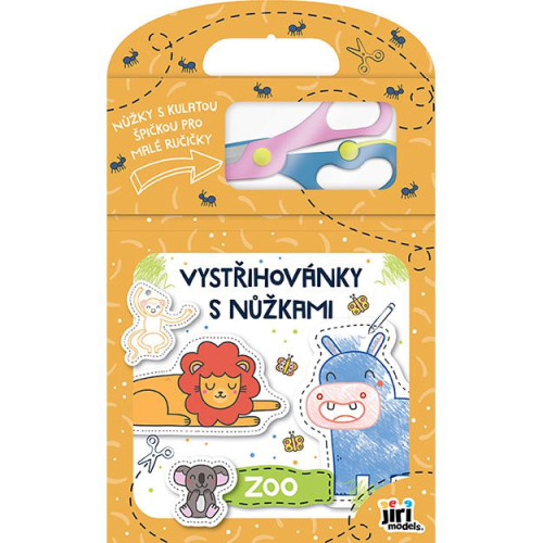 Vystrihovačky s nožnicami Zoo