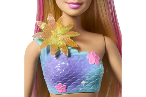 Barbie Kúzelná kvetinová morská víla - Blondínka