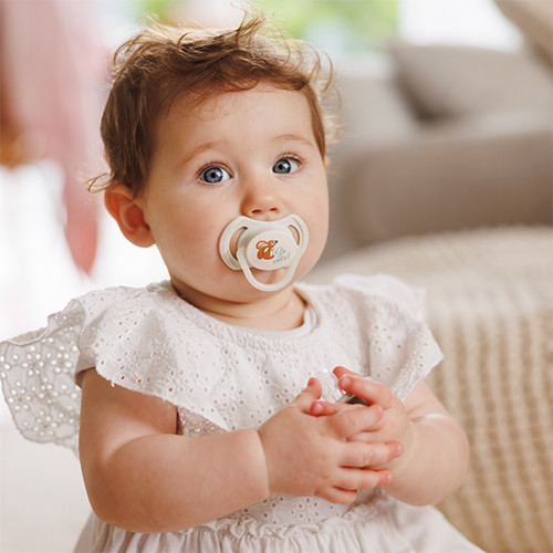 Cumlíky silikónové symetrické 6 - 18 m, 2 ks BabyOno
