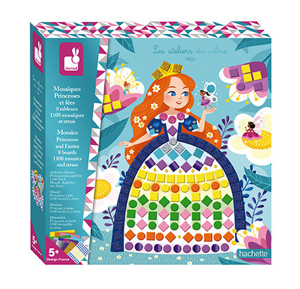 Mozaika Princezné a víly Maxi 5+ Janod Atelier