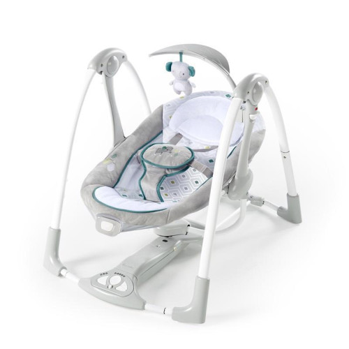 Hojdačka konvertibilná vibrujúca s melódiou Nash 2 v 1, 0 m+ do 9 kg Ingenuity