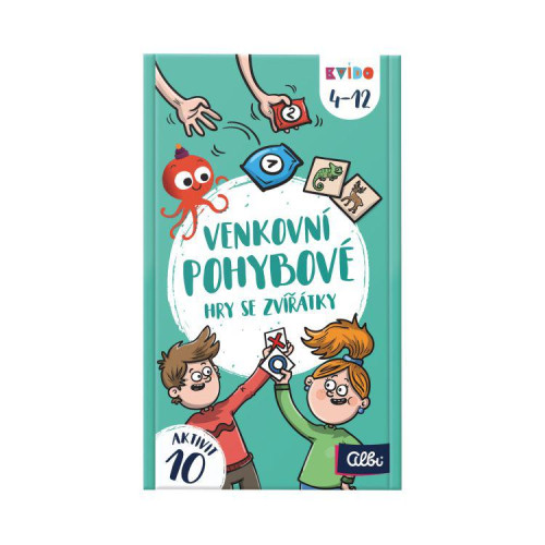 Vonkajšie pohybové hry so zvieratkami Kvído