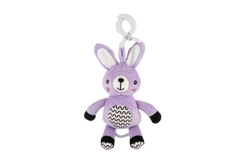 Naťahovací hrací strojček plyš 30 cm záves na postieľku/kočík Babyted