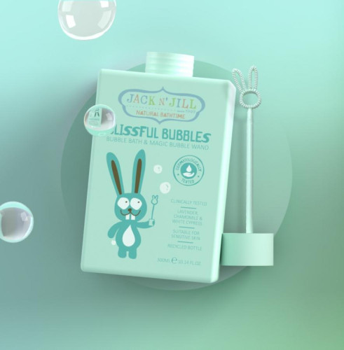 Hravá pena do kúpeľa s bublifukom Jack N´Jill 300 ml